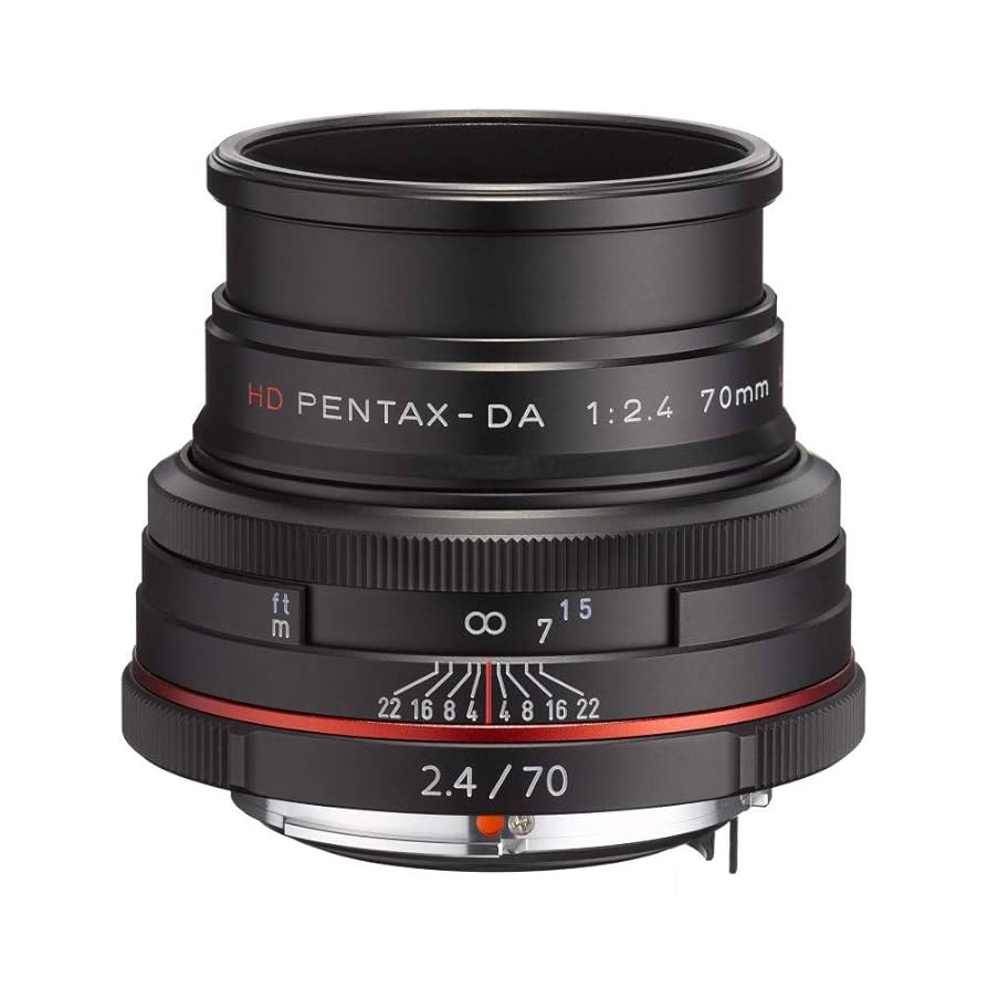 PENTAX DA 70mm f/2.4 Limited 本体 Pentax HD DA Limited 70 mm F2.4 obiektyw - czarny : Amazon